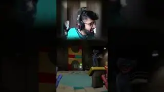 Huggy Wuggy's deadliest chase - Poppy Playtime #horror #kannadagaming #shorts