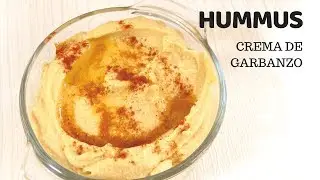 Hummus o crema de garbanzo SIN tahini