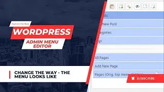 How to Make WordPress Simpler and Easier to Use for Clients | Edit Role Wise Menu Item | Menu Editor