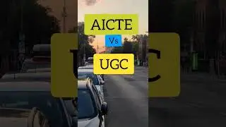 AICTE Vs UGC #aicte #vs #ugc