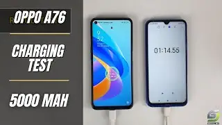 Oppo A76 Battery Charging test 0% to 100% | 33W fast charger 5000 mAh
