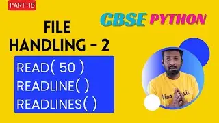 READ(50) | READLINE( ) | READLINES( ) | FILE HANDLING 2