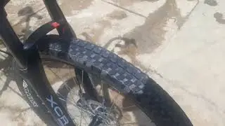 Mtb flat bar converted to gravel bike with drop bar . Gt.