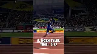 Top 5 fastest anchor leg