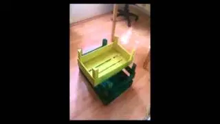 How To Make a Shelf with The Orange Crates