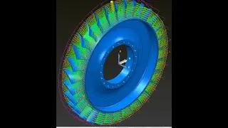 #22 blisk Multi axis in power mill