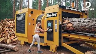 30 Jaw-Dropping Firewood Processors in Action | Dangerous Homemade Wood Cutting Machines #2