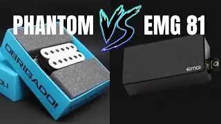 Captador EMG 81 Ativo VS Malagoli Phantom Passivo | Qual vale a pena?