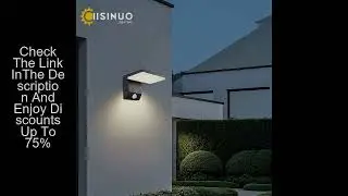IP65 Waterproof Motion Sensor Auto On/Off Wall Light Adjustable Angle Aluminum Alloy Lighting for Do