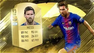Messi Review - Lionel Messi Player Review - #Fifa18 Ultimate Team Gameplay