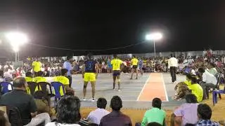 Kabbadi match in tenkasi police vs  vrn lakshmipuram