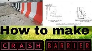 RCC CRASH BARRIER LAYING AT SITE ON ROB