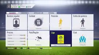 NUEVOS FILTROS DE TRADEO PARA FIFA 18