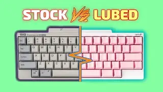 Stock vs Lubed HHKB Hybrid Type-S &mdash; REAL Sound Test