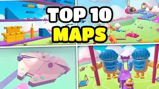 Top 10 Best Fall Guys Creative Maps YOU MUST TRY! 🤩