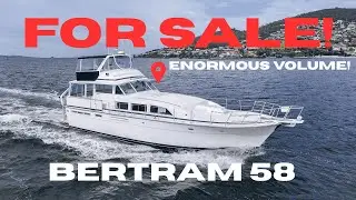 ПРОДАЕТСЯ! МОТОРНАЯ ЯХТА BERTRAM 58 