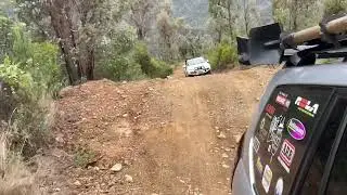 Arvo shift Monday up STATION TRACK Left along Cynthia Range Track