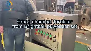 Urea crusher urea powder grinding machine fertilizer crushing equipment