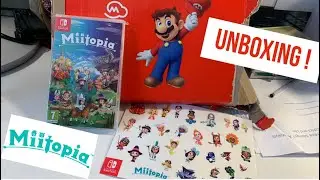 Miitopia | Nintendo Switch Unboxing + Pre-Order Bonus (Physical Copy)