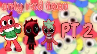 FIZ UUMA ONLY RED TOON! #2 #DandysWorld