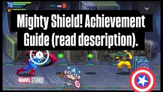 Marvel Cosmic Invasion Mighty Shield! Achievement guide: Deflect 50 projectiles with CA&rsquo;s shield 🛡️