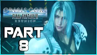 Crisis Core: Final Fantasy VII - Reunion Walkthrough PART 8 - Departure (PS5 1440p)