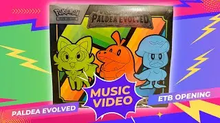 Pok&eacute;mon Paldea Evolved ETB Opening MUSIC VIDEO