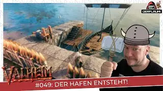 VALHEIM deutsch #49 TEIL1: Der Hafen entsteht! Terraforming und spontane Shopping Tour