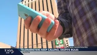 Telemarketer calls still coming through