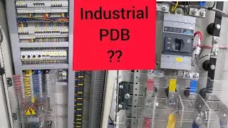 Industrial Power Distribution Board (PDB)|Sequence|Electrical device|Connections|In Hindi