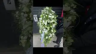 Funeral flower arrangements I&rsquo;ve made to my friend who died in the last month. Rest in heaven 🙏