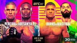 UFC 287 LIVE PEREIRA VS ADESANYA 2 LIVESTREAM & FULL FIGHT COMPANION