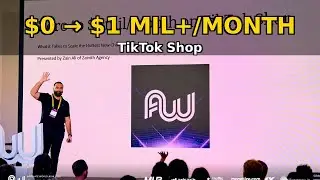 Affiliate World Asia (Bangkok) 2025 - Zero to $1 mil/month on TikTok Shop Presented by Zain Ali