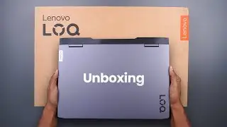 Lenovo LOQ Unboxing | Ryzen 7 7840HS+ RTX 4060