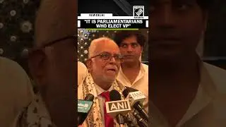 It's parliamentarians who elect VP: INDIA Bloc VP candidate B Sudershan Reddy on his nomination