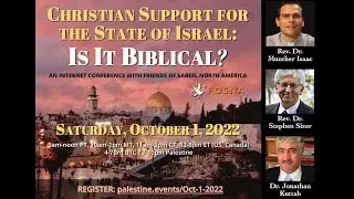 Stephen Sizer - Christian Support for the State of Israel: Is It Biblical? (2/4)