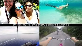 Caribbean Cruising | Brave Crystal, Snorkling & Parasailing | TRAVEL DISNEY CRUISE