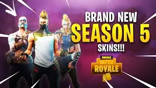 ALL SEASON 5 SKINS LEAKED! NEW BLOCKBUSTER SKIN!