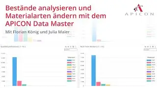 Effiziente Bestandsanalyse und Material&auml;nderungen im APICON Data Master