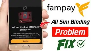 All sim binding attempts exhausted | All sim binding attempts exhausted fampay