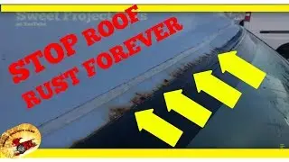 How To STOP RUST at WINDSHIELD Seal.... VERY EASY DIY