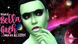 The Sims 4 | if Bella was an ALIEN tagged by Skytasa | CAS Challenge