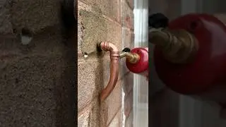 How to plumb a discharge pipe like a pro! #asmr #tools #howto #diy #plumbing #shorts #subscribe