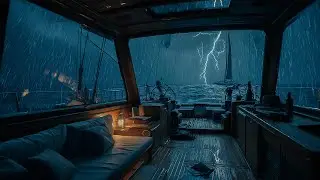 Warm Blanket, Ship Window Rain, And Ocean Sounds Help You Let Go Of Everything And Fall Asleep Fast