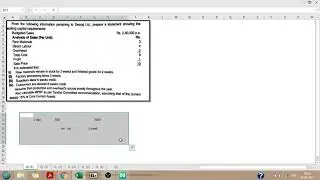 WORKING CAPITAL FINANCING   02  SOLVED PROBLEM