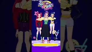K-Pop Demons 😈✨ Left or Right? | Choose the Best Outfit #colorcalmtv #asmrcoloring #asmrvideo 