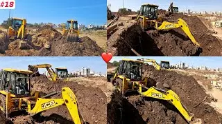 jcb 3dx EcoExpert vs Old Eco Excellence and Rem Down Bucket up #jcbtechguru