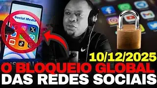 URGENTE! COME&Ccedil;OU O BLOQUEIO GLOBAL DAS REDES SOCIAIS! CONTROLE TOTAL!!!