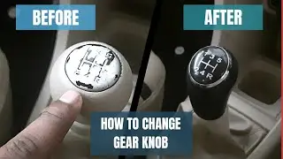 How to change Car gear knob at home | Car modifications at home | Maruthi Suzuki | Swift Dzire