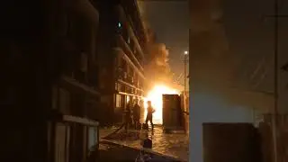 Massive Fire in Chemical Industry MIDC Taloja #fire #incident #midcpnifty #viral Everyone is safe.